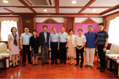 龍宇翔與杜越考察廣東省珠海市